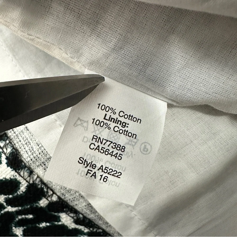 J. Crew Factory animal print sleeveless dress NWT 4 - Picture 5 of 7